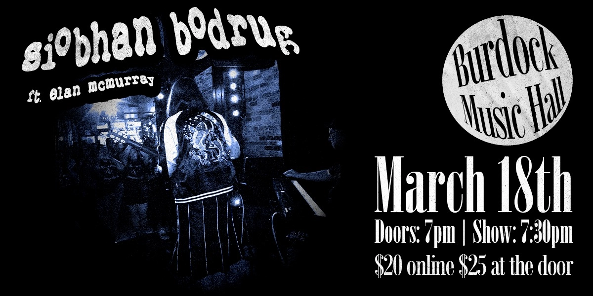 Event image for Siobhan Bodrug ft Elan McMurray