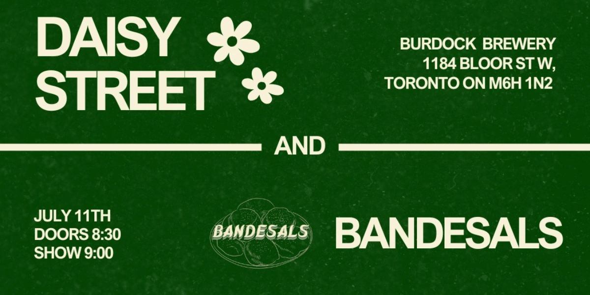 Event image for Daisy Street and Bandesals