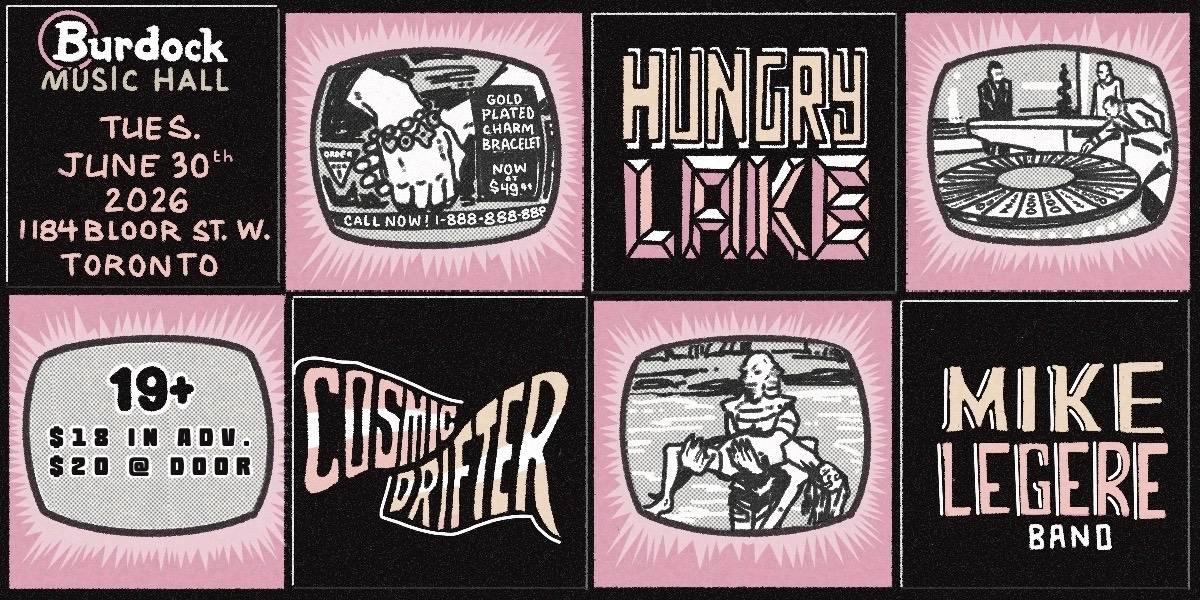 Event image for Hungry Lake w/ Mike Legere Band and Cosmic Drifter