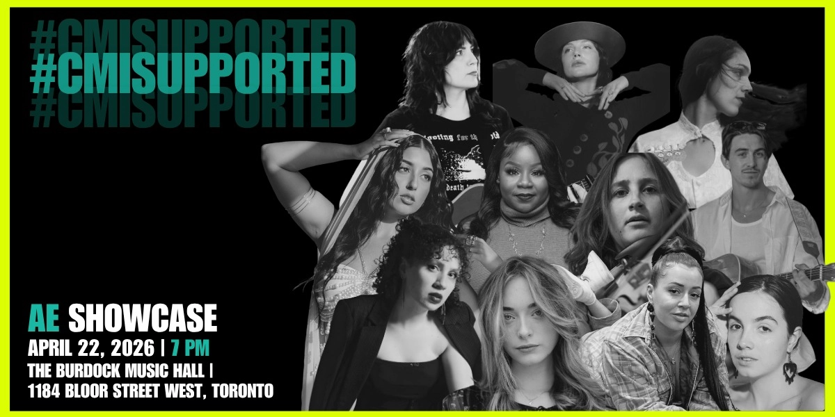 Event image for Canada’s Music Incubator’s Artist Entrepreneur Showcase