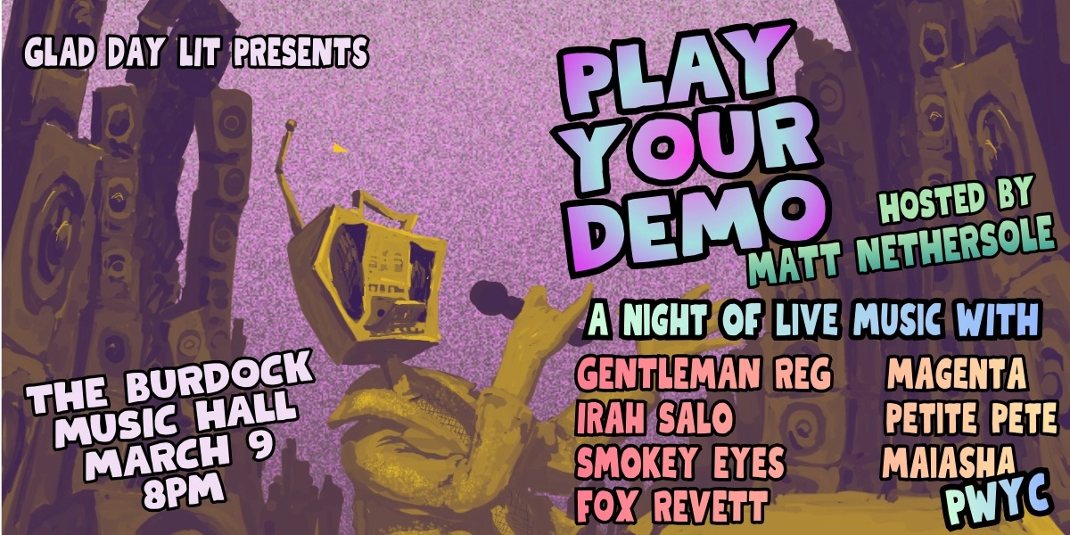 Event image for Play Your Demo - A Night of Unreleased Music, Live