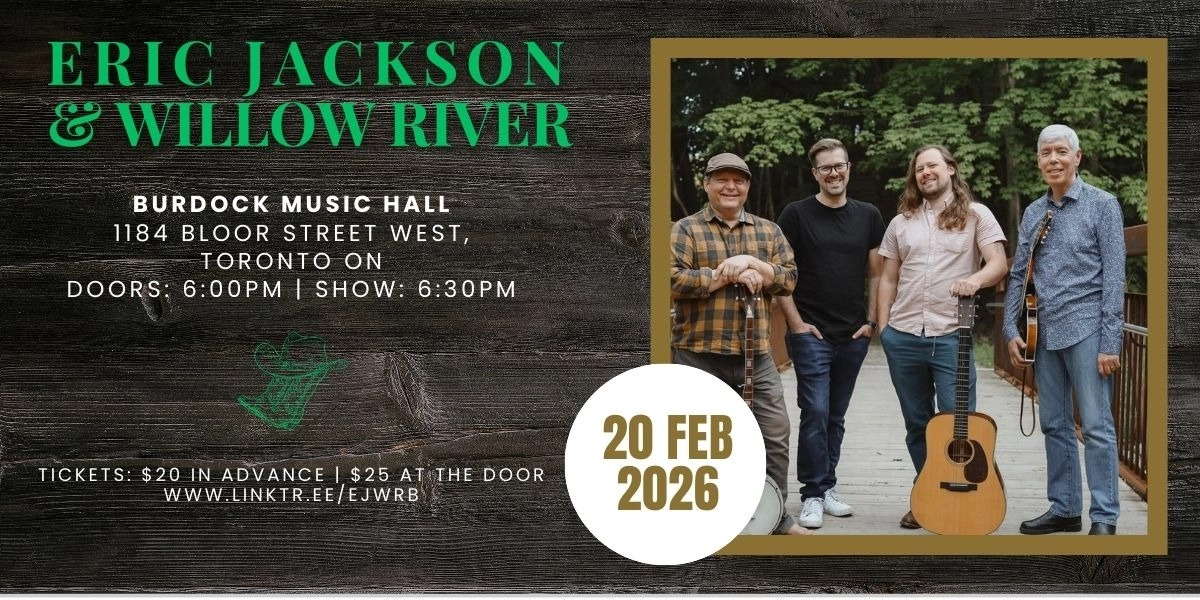 Event image for Eric Jackson & Willow River