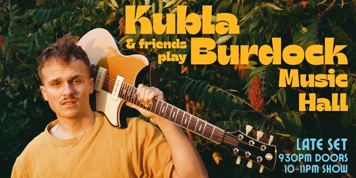 Event image for Kubla & Friends play Burdock Music Hall