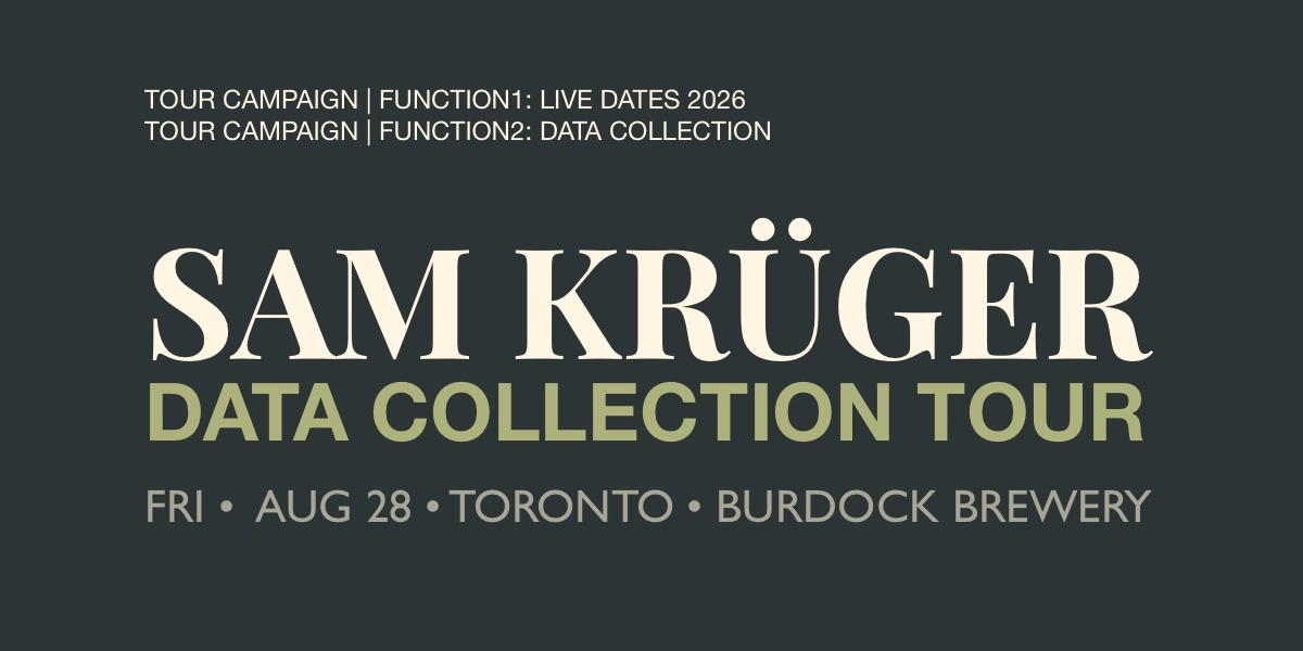 Event image for Sam Krüger + Special Guest
