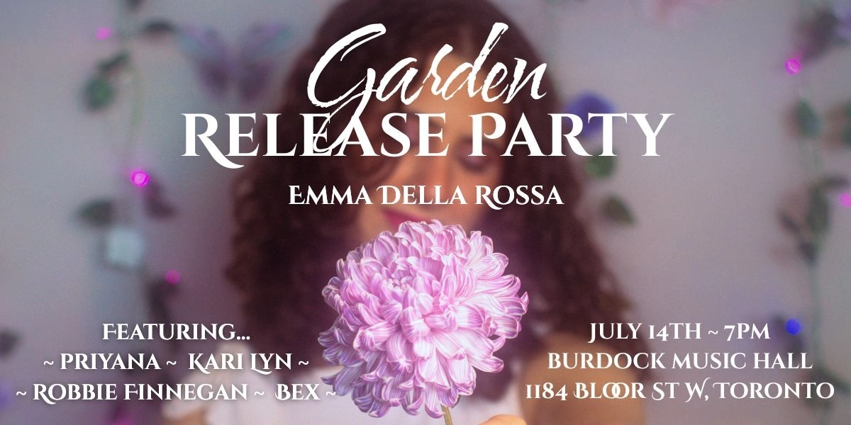 Event image for Emma Della Rossa - Garden Release Show