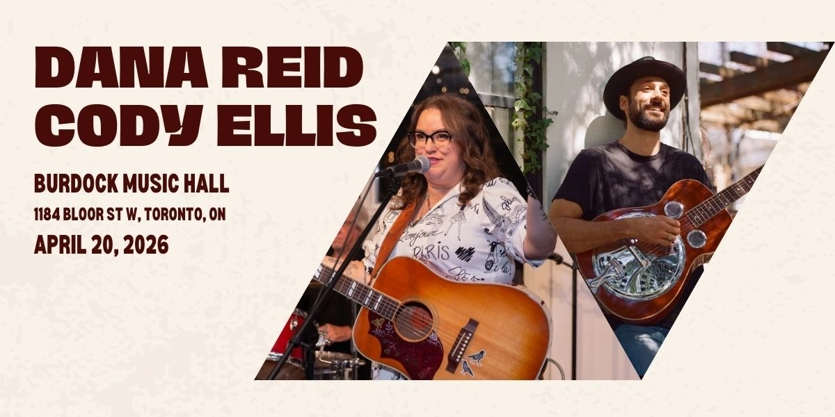 Event image for Dana Reid and Cody Ellis at Burdock Music Hall
