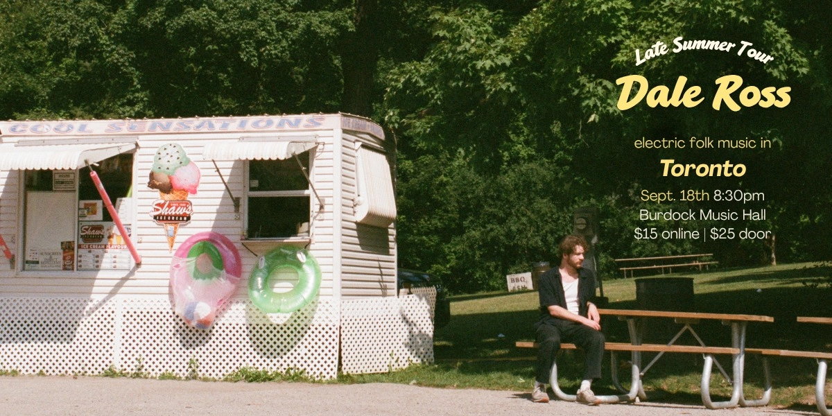 Event image for Dale Ross - Late Summer Tour - Live in Toronto