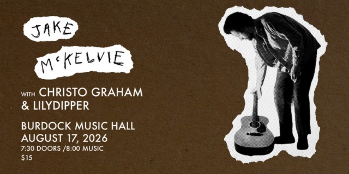 Event image for Jake McKelvie with Christo Graham and Lilydipper