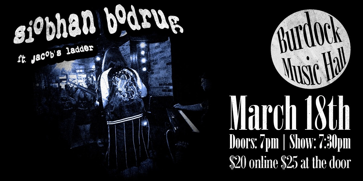 Event image for Siobhan Bodrug ft Jacob's Ladder