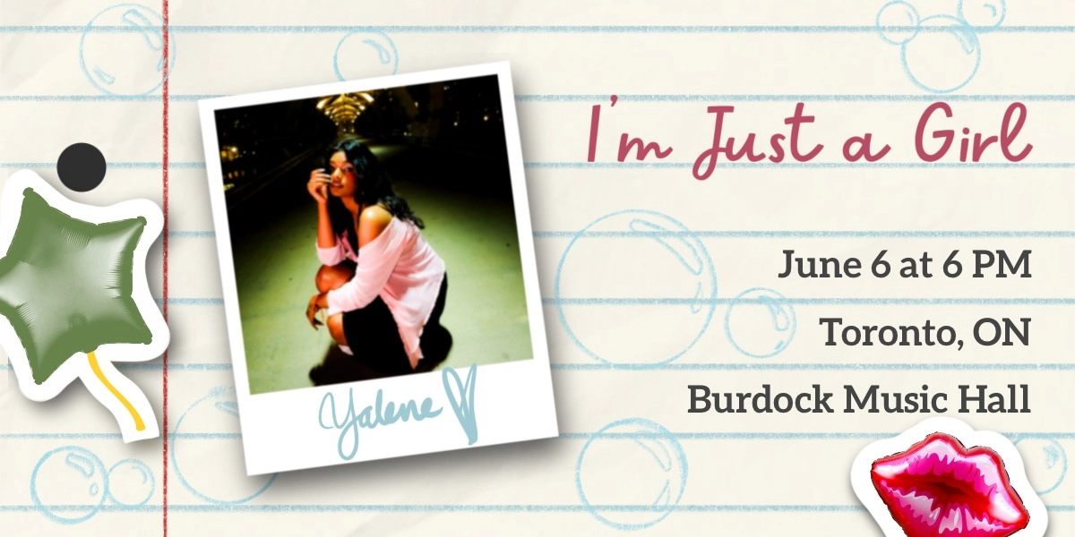 Event image for I'm Just a Girl - Yalene Live with Amaralynn