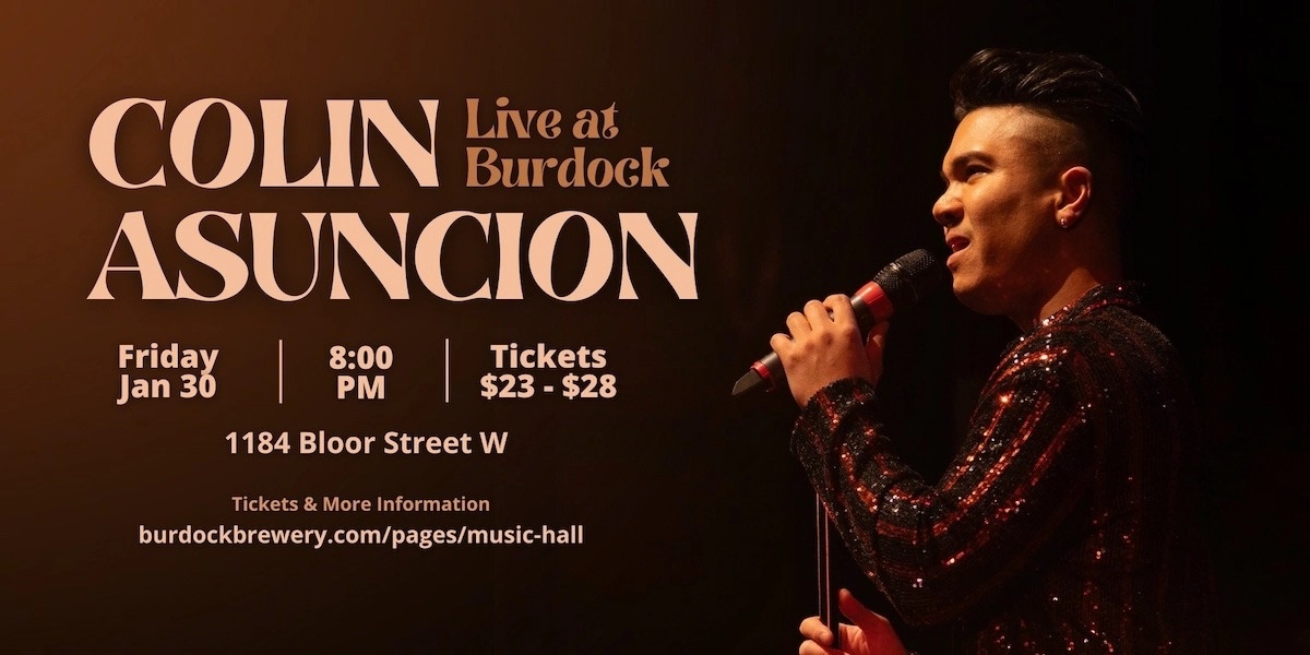 Event image for Colin Asuncion Live at Burdock