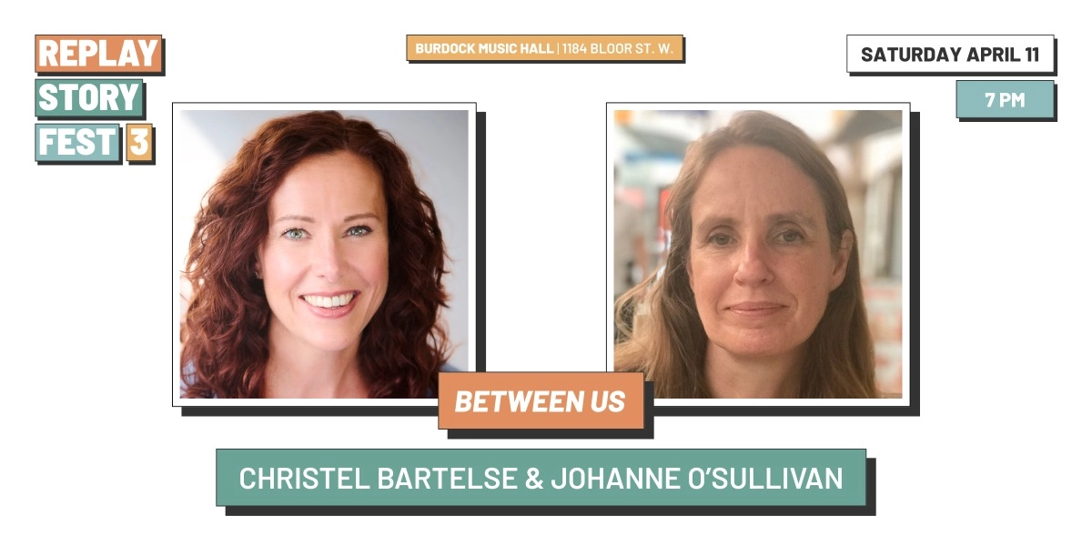 Event image for Between Us, with Christel Bartelse and Joanne O'Sullivan