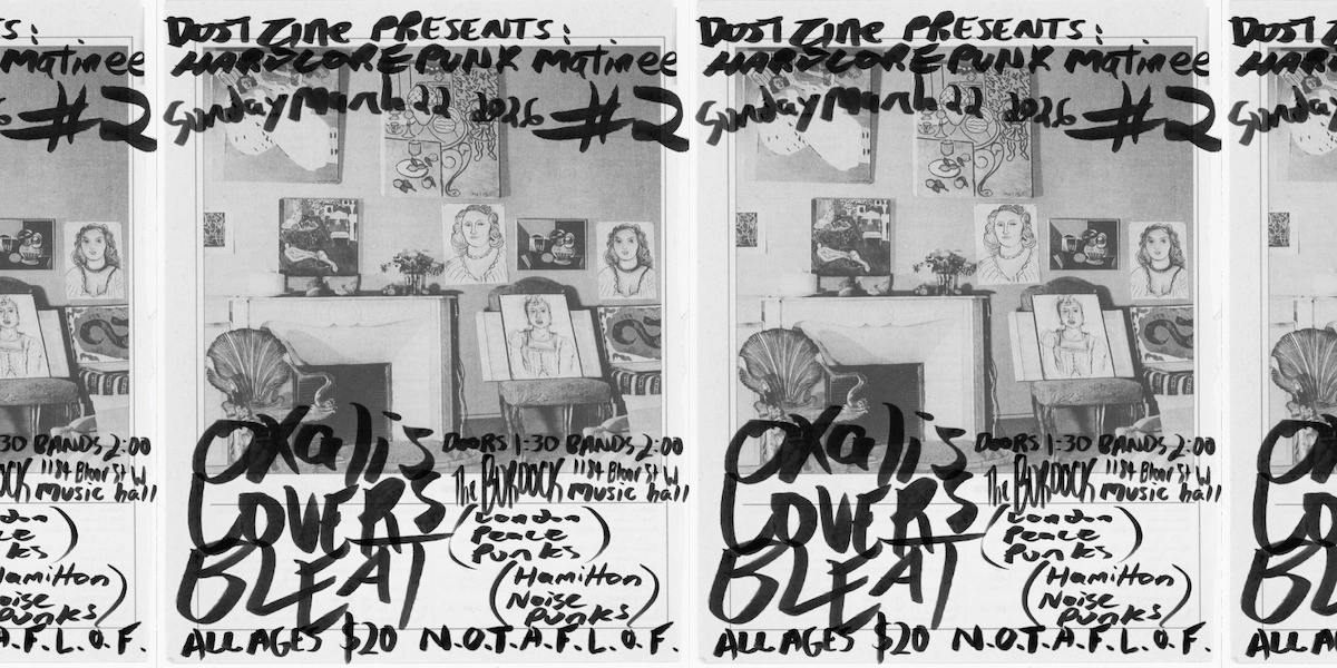 Event image for Dust Zine Presents: Sunday Hardcore Punk Matinee #2