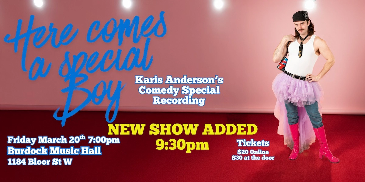 Event image for Here Comes A Special Boy (Late Show)