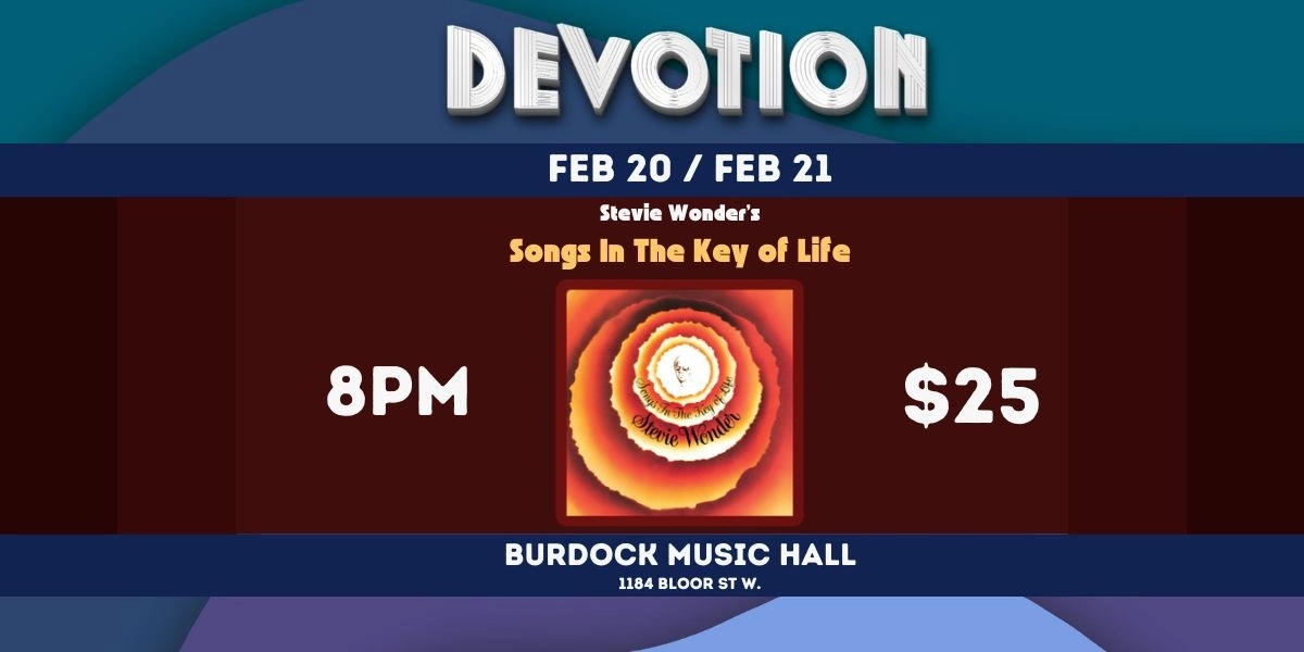 Event image for Devotion: Stevie Wonder's "Songs In The Key of Life" (Night One)