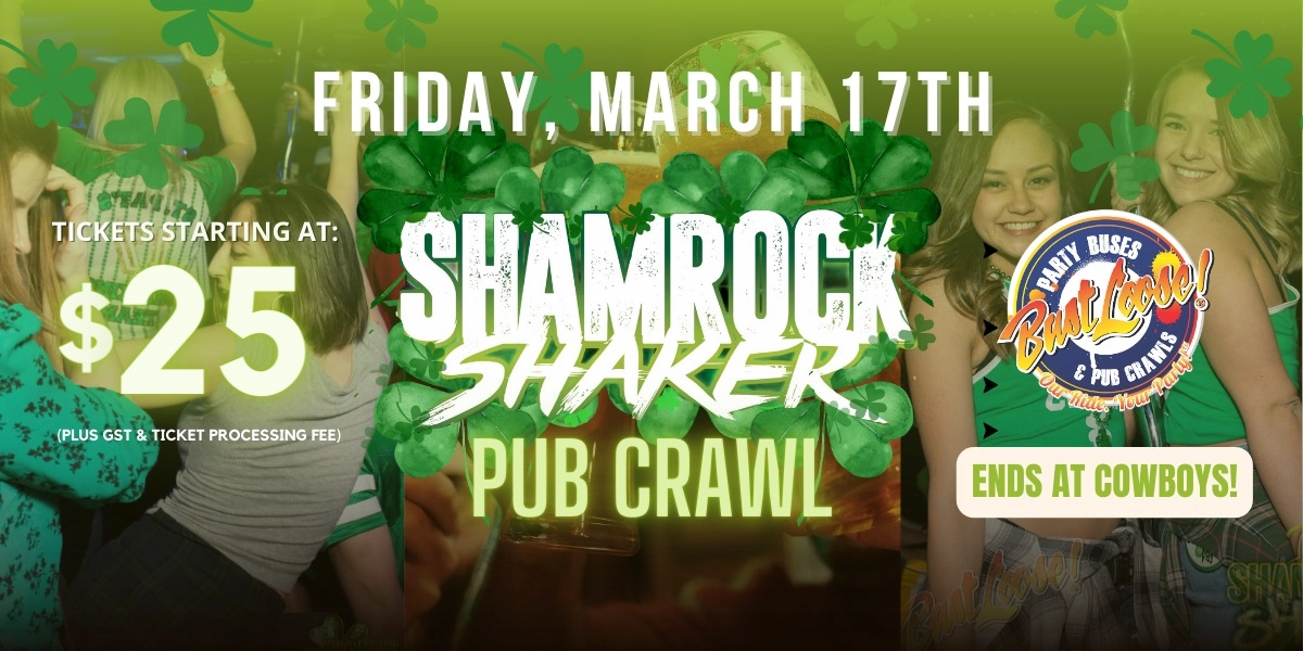 Event image for Shamrock Shaker Club Crawl