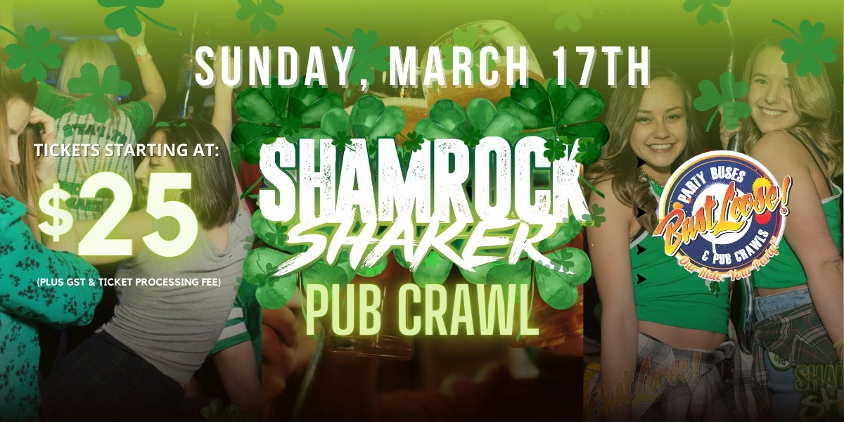 Event image for Shamrock Shaker Club Crawl