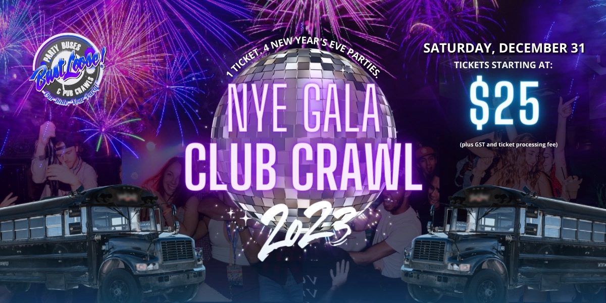 Event image for NYE Gala Club Crawl
