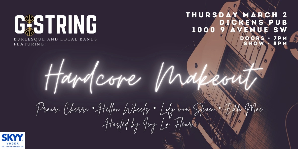 Event image for G-String: Local Bands and Burlesque