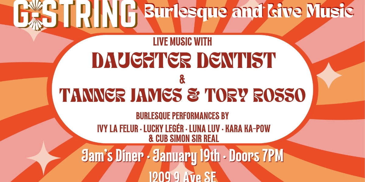 Event image for G-String: Local Bands and Burlesque