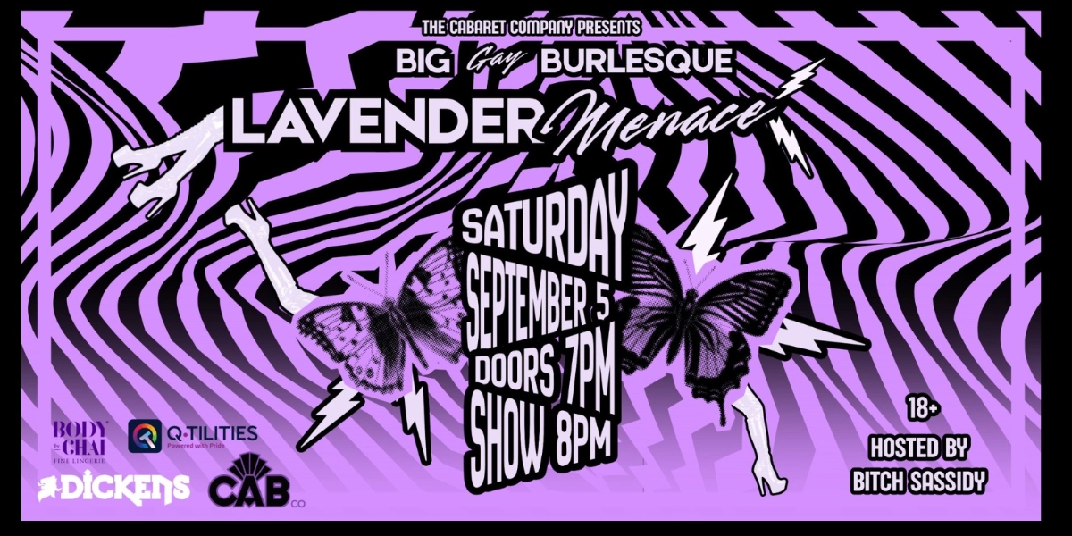 Event image for Big Gay Burlesque: Lavender Menace