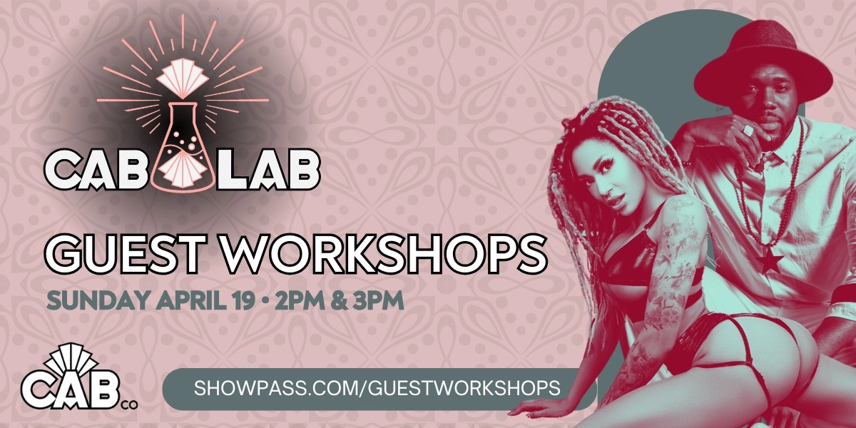 Event image for Guest Workshops with Bree Vybes & Kage Wolfe