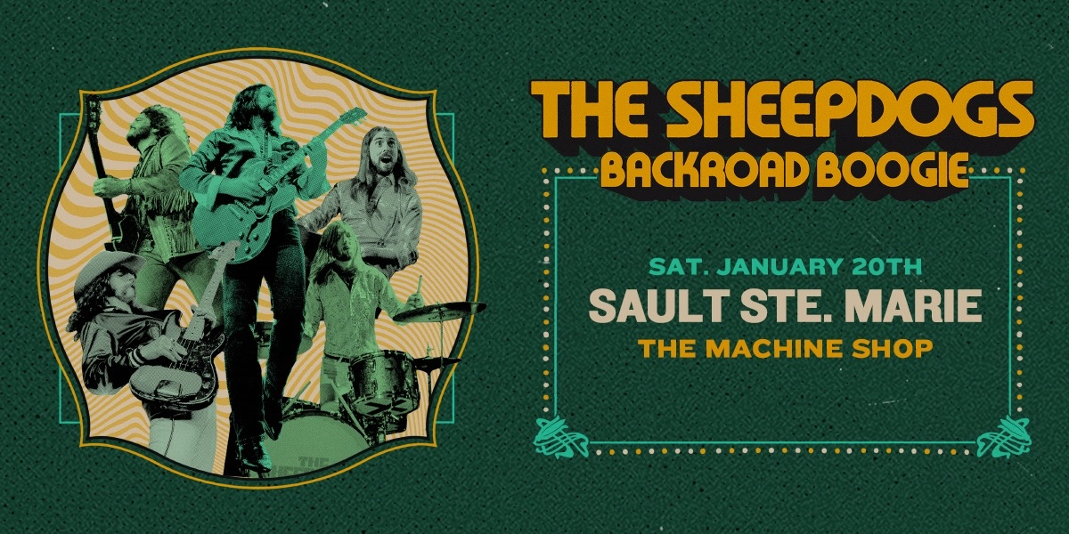 Event image for THE SHEEPDOGS- Backroad Boogie Tour 2024