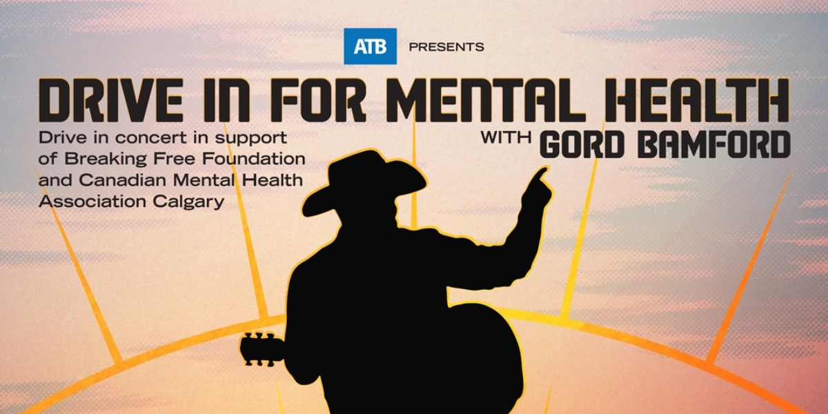Event image for ATB presents: Drive In For Mental Health with Gord Bamford - Calgary