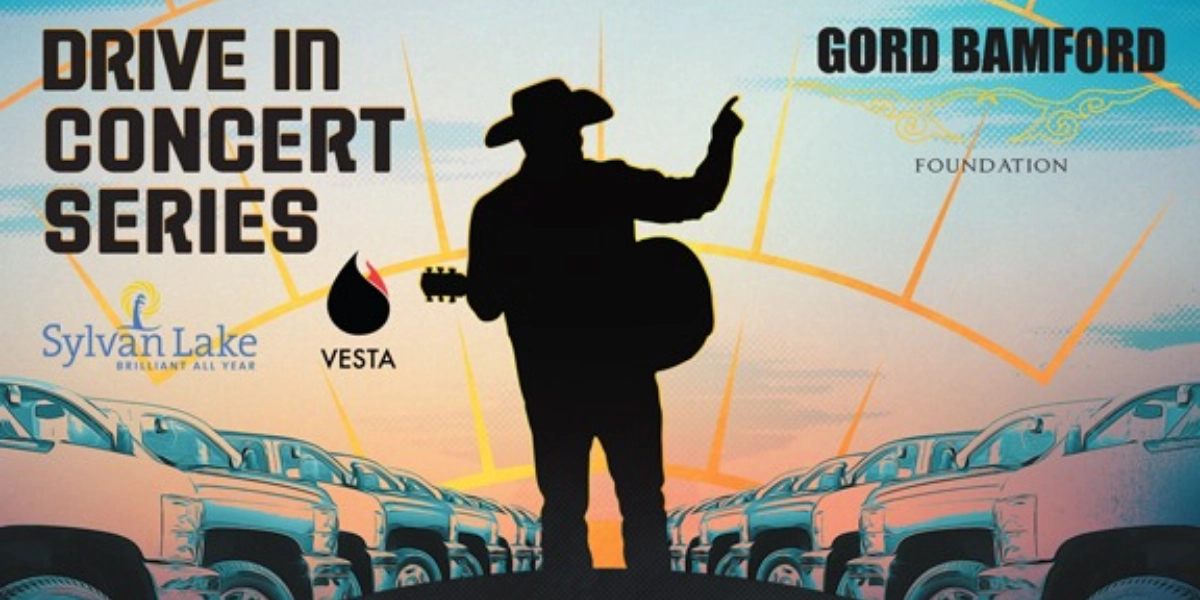 Event image for Vesta Energy & The Town of Sylvan Lake presents Gord Bamford Foundation's Drive-In