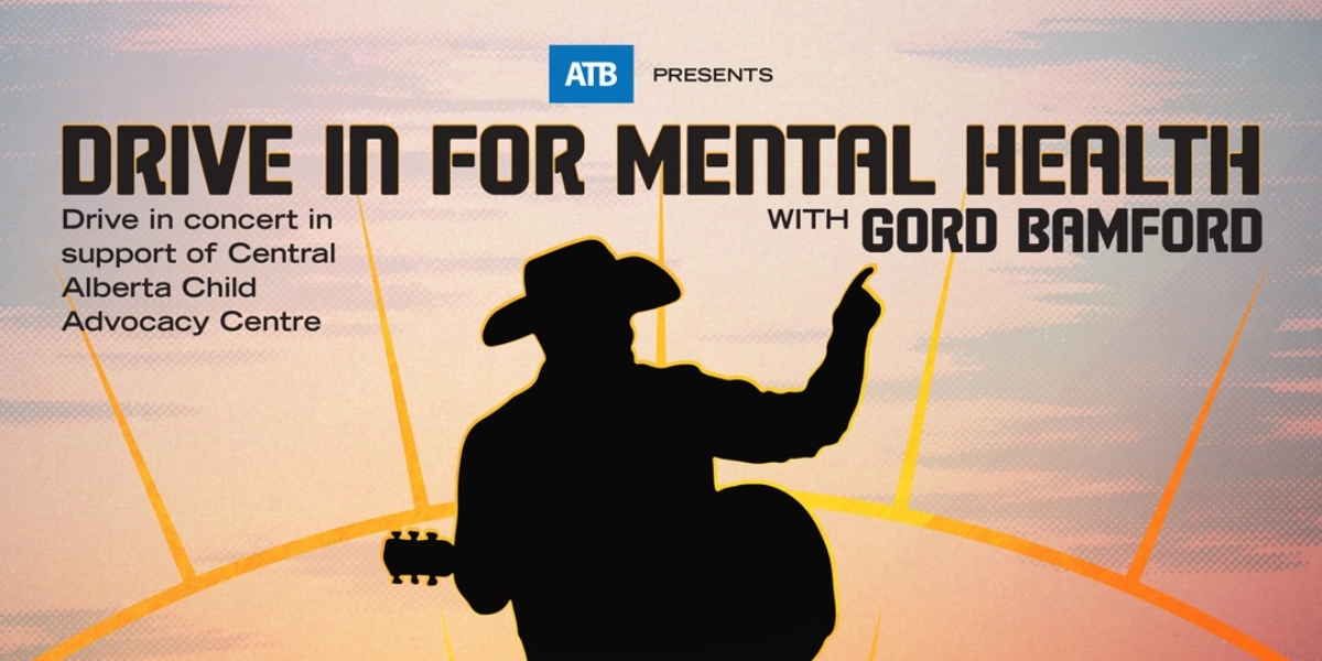 Event image for ATB presents:  Drive In For Mental Health with Gord Bamford - Red Deer