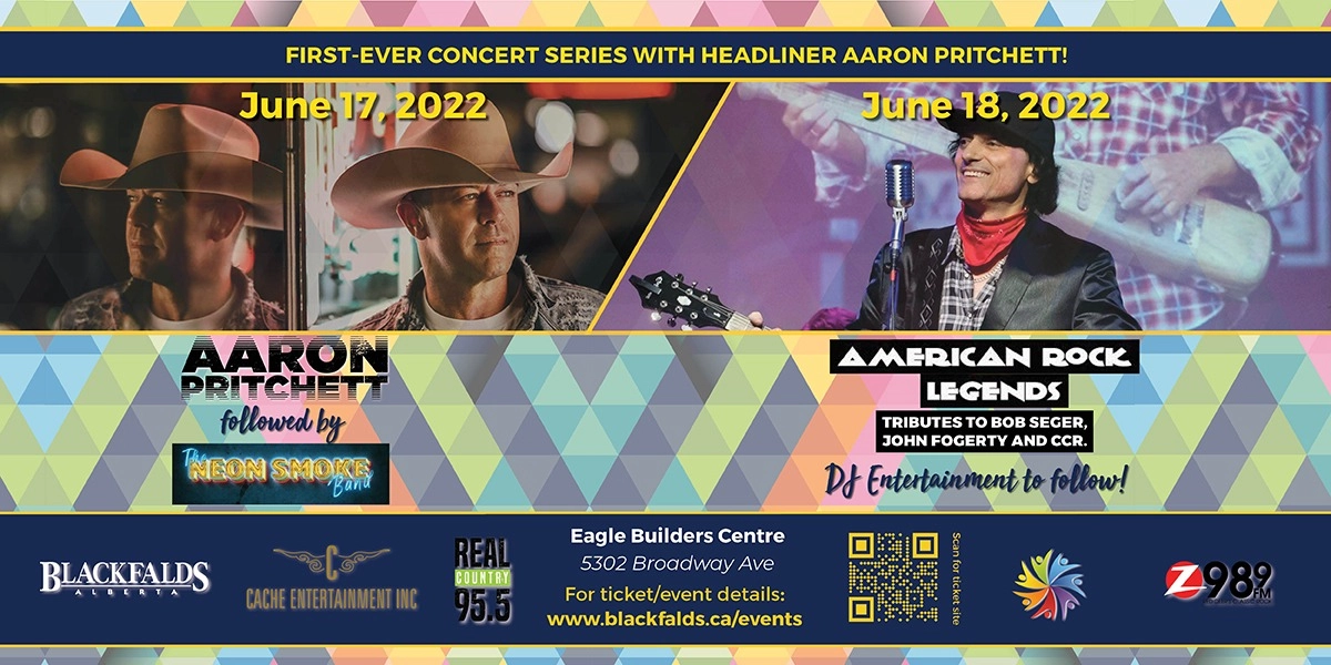 Event image for 2 DAY CONCERT PASS - BLACKFALDS DAYS CONCERT SERIES