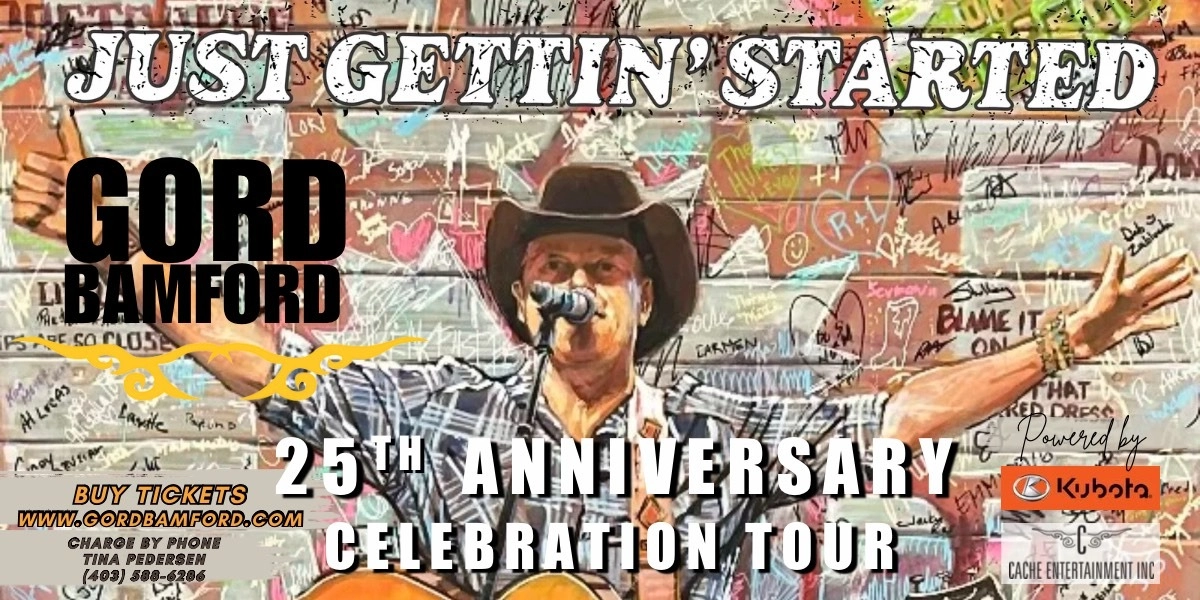 Event image for Gord Bamford 25th Anniversary Celebration Tour - Fox Creek, AB
