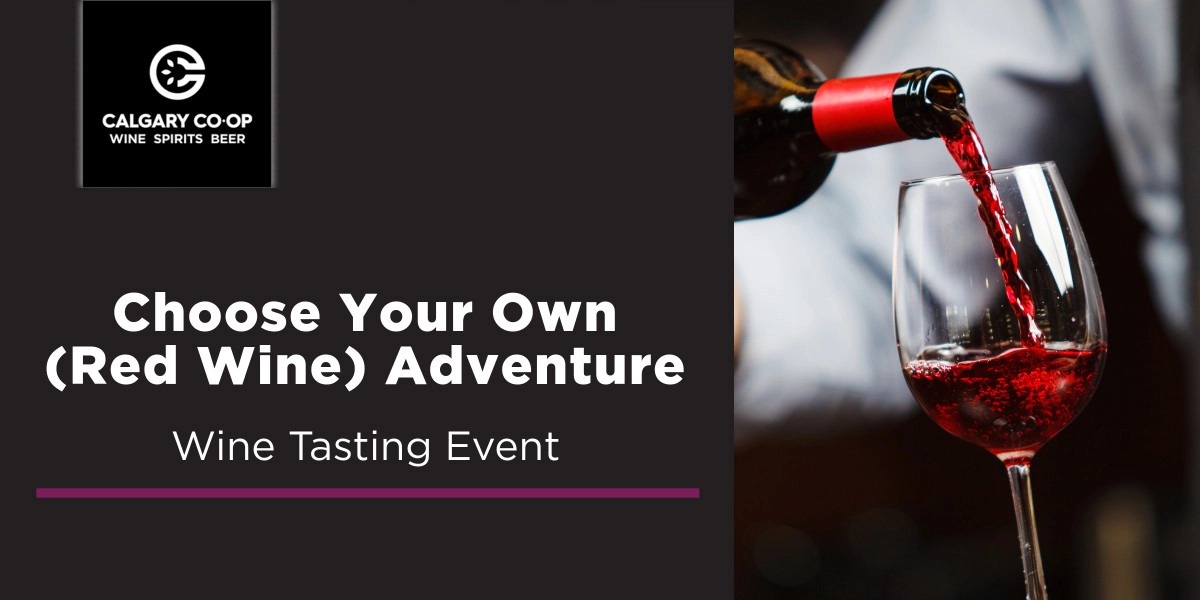 Event image for Choose Your Own (Red Wine) Adventure - Midtown