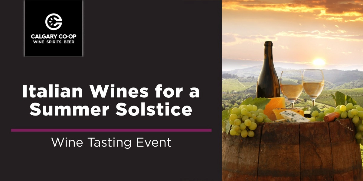 Event image for Italian Wines for a Summer Solstice - Oakridge