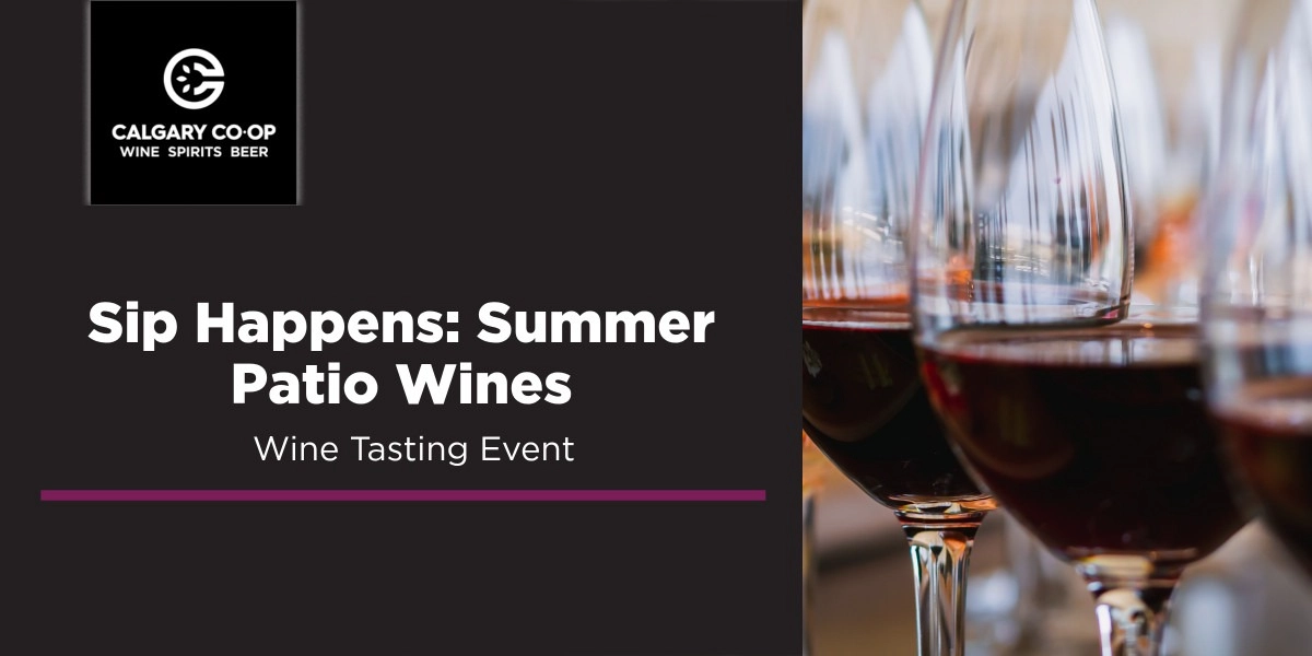 Event image for Sip Happens: Summer Patio Wines - Shawnessy