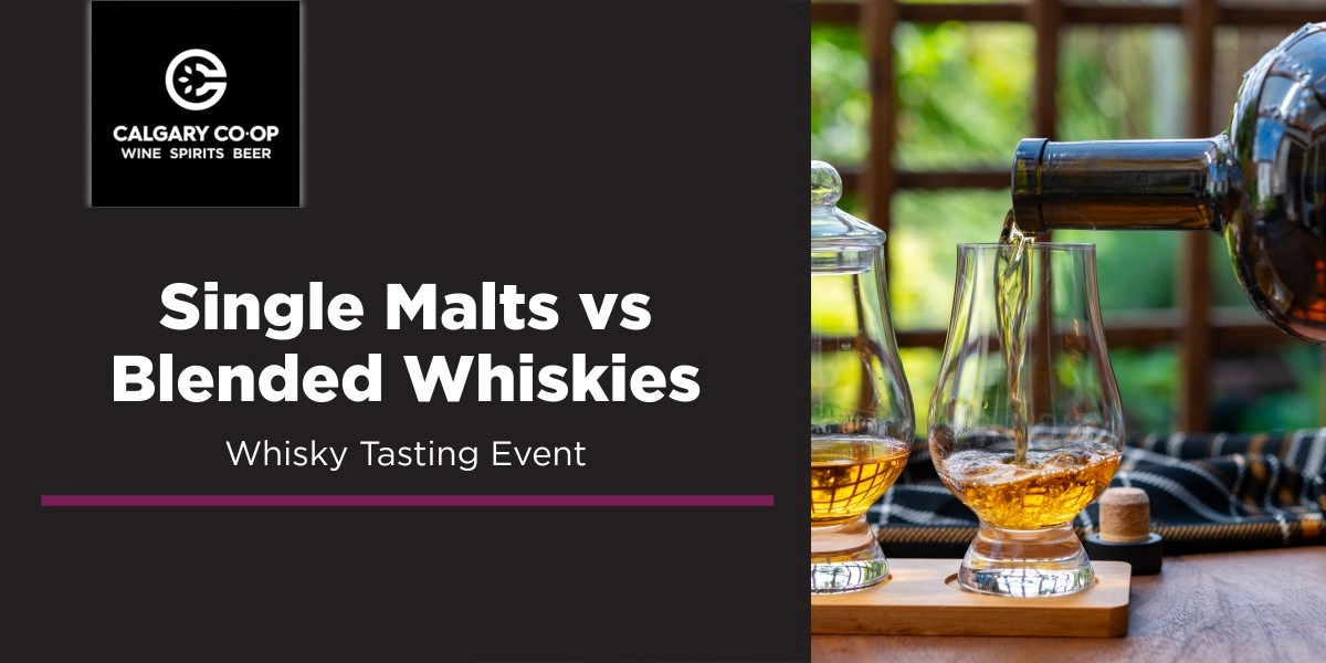 Event image for Single Malt vs Blended Whiskies - Oakridge