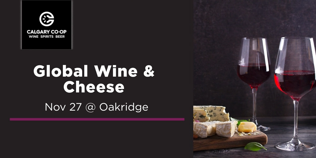 Event image for Global Wine & Cheese w/Leonard Conlin - Oakridge