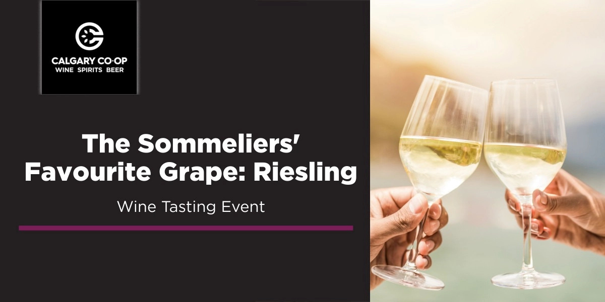 Event image for The Sommeliers’ Favourite Grape: Riesling - Crowfoot