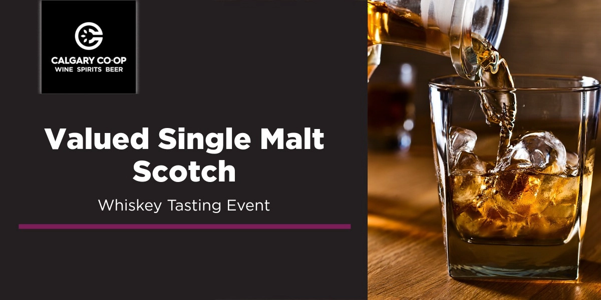 Event image for Valued Single Malt Scotch w/Ken Lochhead - Crowfoot