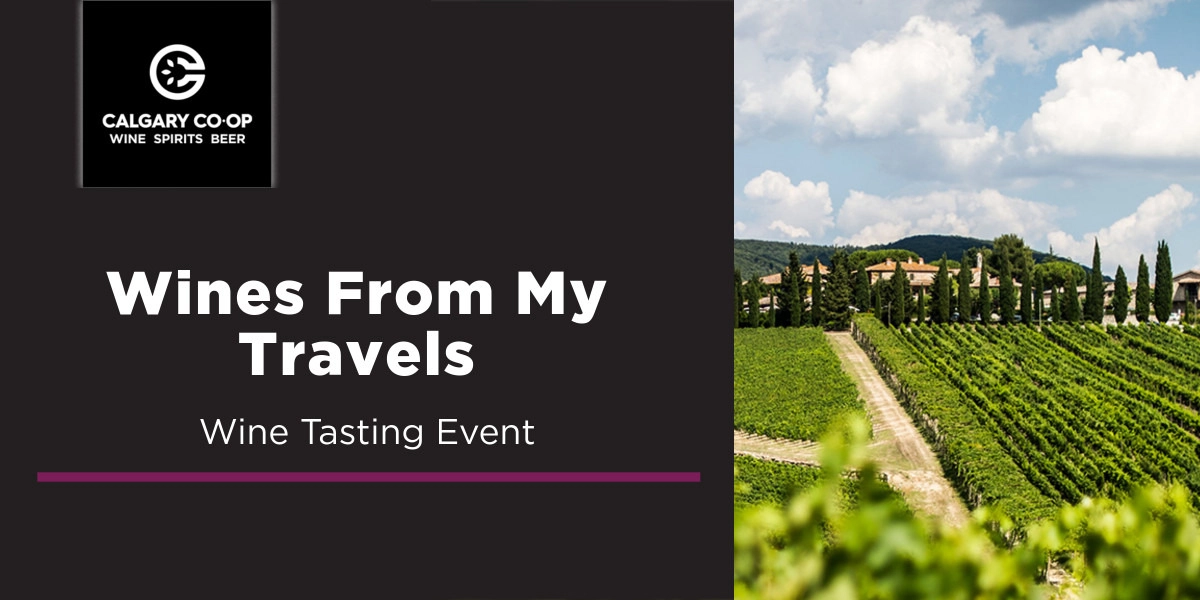 Event image for Wines From My Travels - Crowfoot