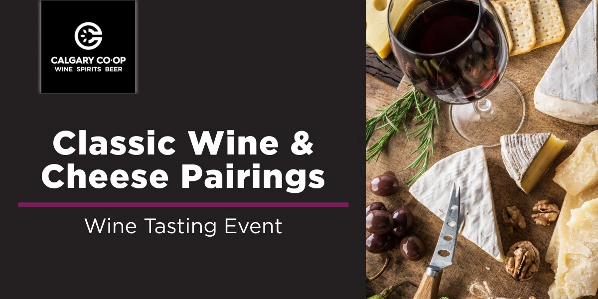 Event image for Classic Wine and Cheese Pairings - Crowfoot