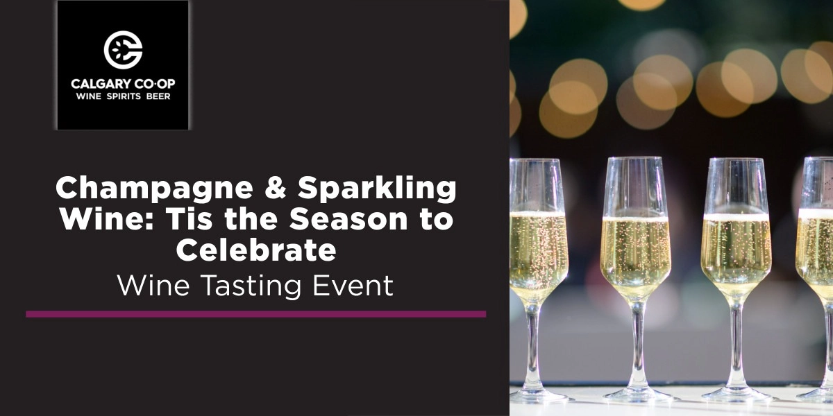 Event image for Champagne & Sparkling Wine: Tis the Season to Celebrate - Beddington