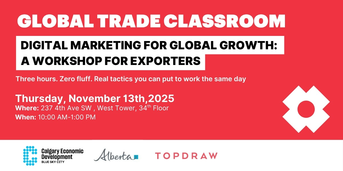 Event image for Digital Marketing for Global Growth: A Workshop for Exporters