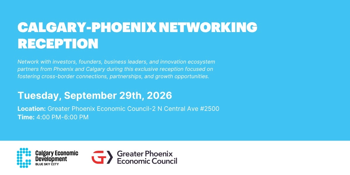 Event image for Calgary-Phoenix Networking Reception