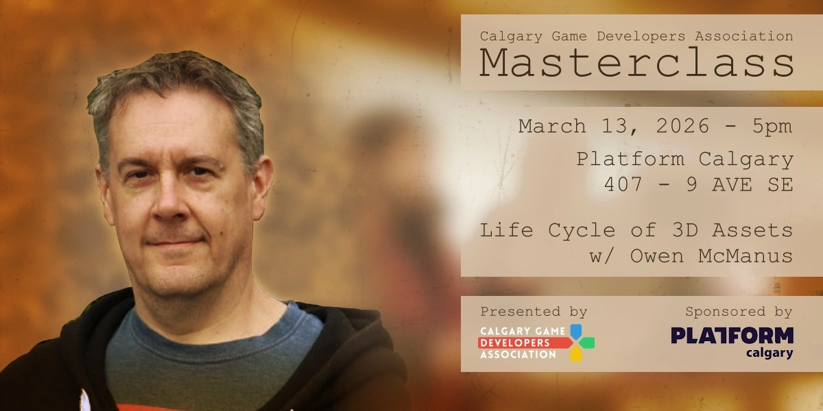Event image for CGDA Masterclass - Life Cycle of 3D Assets