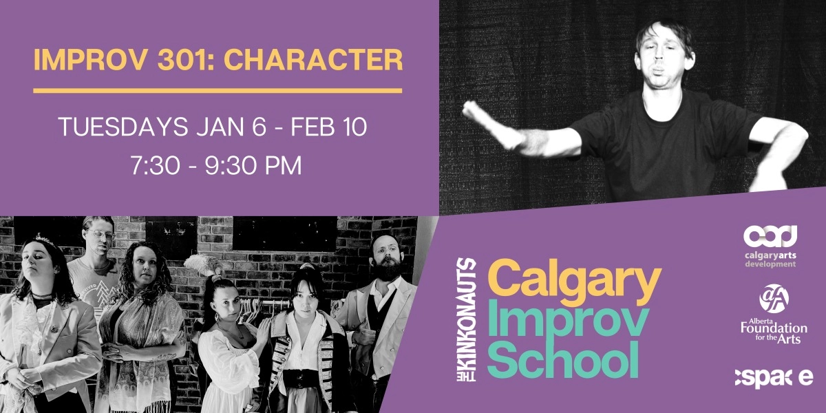 Event image for Improv 301: Character - 6 WEEKS