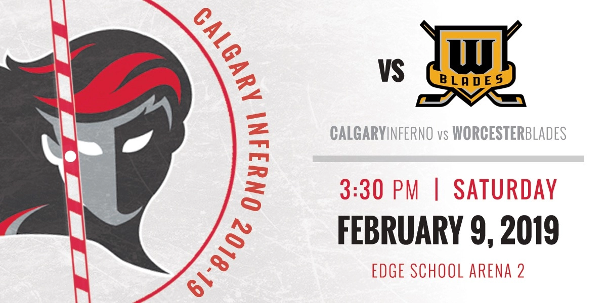 Event image for Game 24: Calgary Inferno vs Worcester Blades