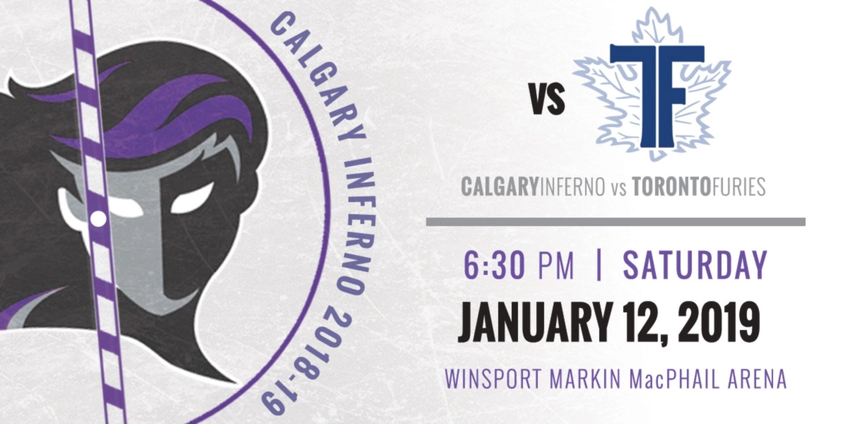 Event image for Game 19: Calgary Inferno vs Toronto Furies