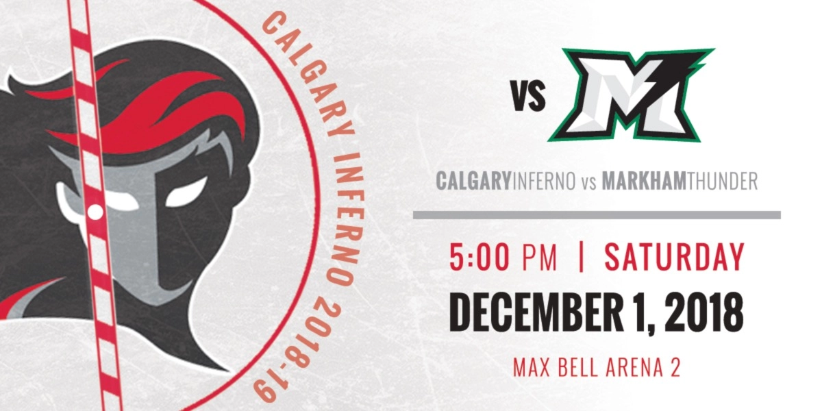 Event image for Game 11: Calgary Inferno vs Markham Thunder