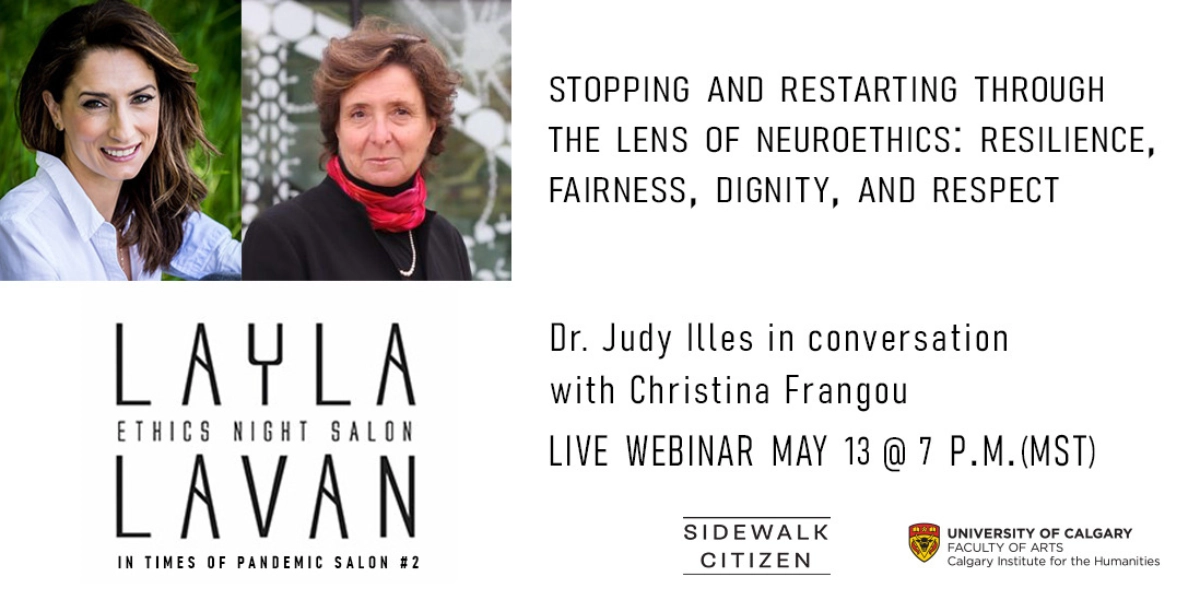 Event image for Layla Lavan - In Times of Pandemic Salon 2 - Through the Lens of Neuroethics